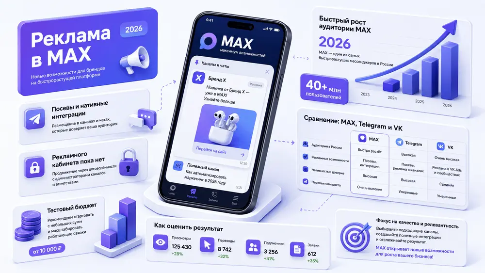 Как оценить эффективность рекламы и посевов в MAX