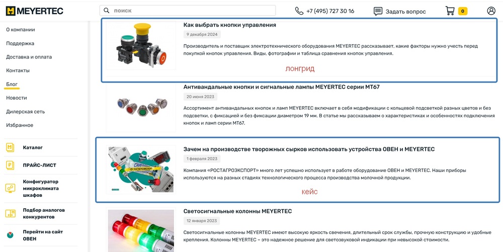 Использование рабочих форматов контента в промышленности