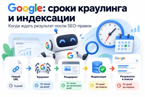 Google раскрыл реальные сроки краулинга, индексации и обновления страниц