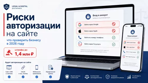 Какие способы авторизации на сайте могут создать риски для бизнеса в 2026 году
