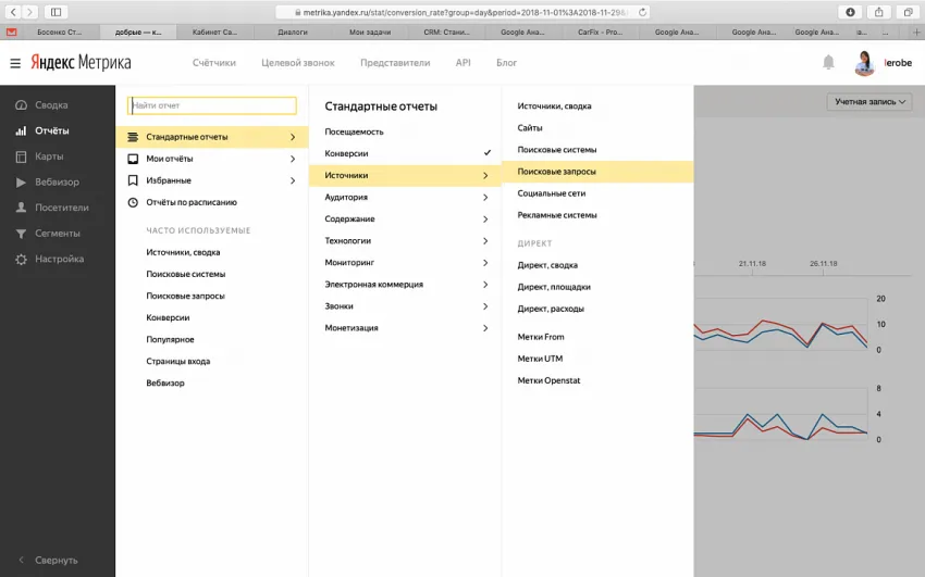 В «Яндекс.Метрике» в режиме бета открылись отчеты «Средние показатели по рынку»
