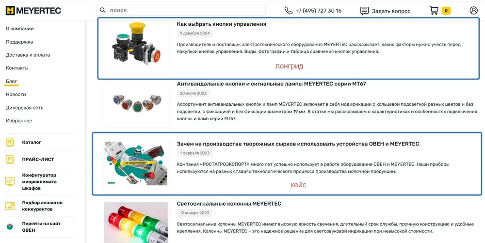 Использование рабочих форматов контента в промышленности