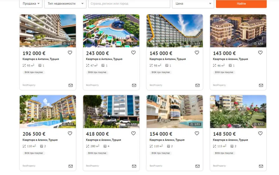 Маркетинг на порталах зарубежной недвижимости