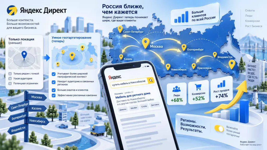 Геотаргетинг Яндекс Директ и анализ эффективности рекламы по регионам Геотаргетинг Яндекс Директ и анализ эффективности рекламы по регионам