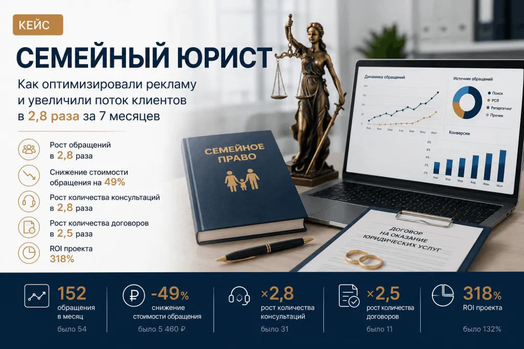 привлечение клиентов для семейного юриста