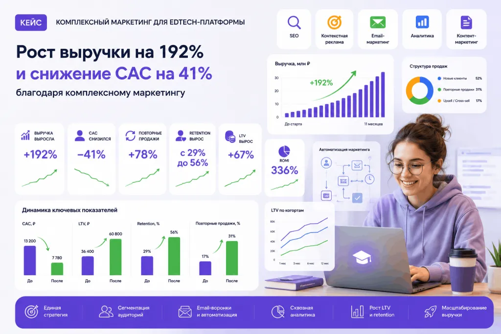 Комплексный маркетинг EdTech