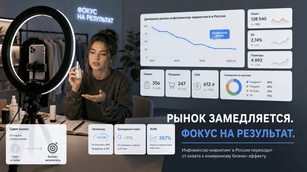 Инфлюенс-маркетинг в России оценка эффективности рекламы у блогеров