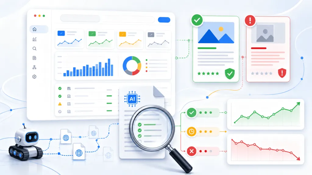 Проверка AI-статей перед индексацией в Google Проверка AI-статей перед индексацией в Google