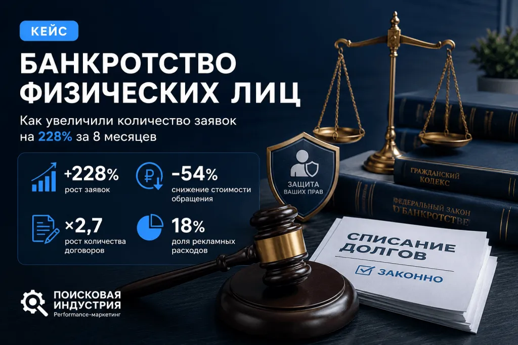 Продвижение услуг банкротства физических лиц