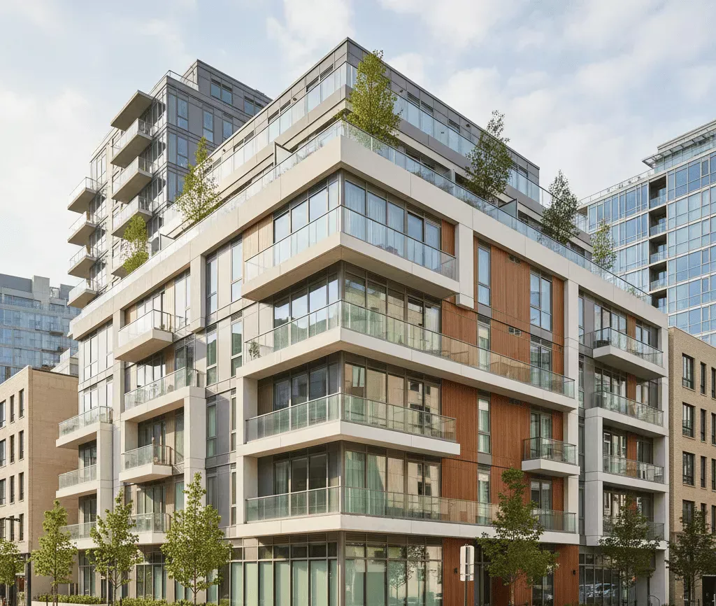 Современный жилой комплекс комфорт-класса