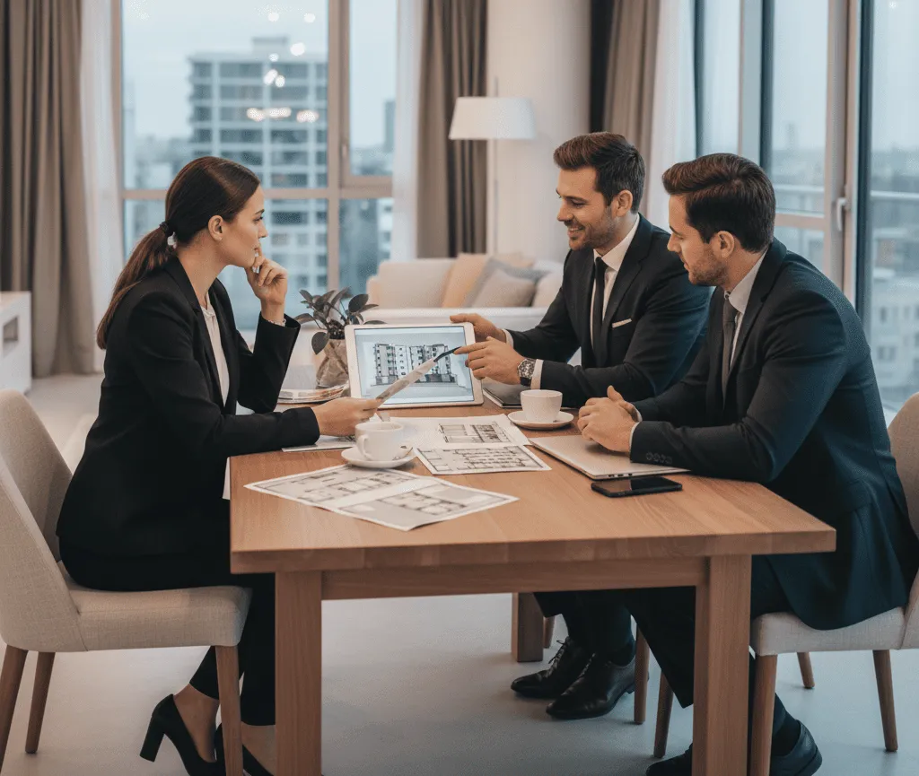 Консультация клиентов агентства недвижимости по вторичному рынку