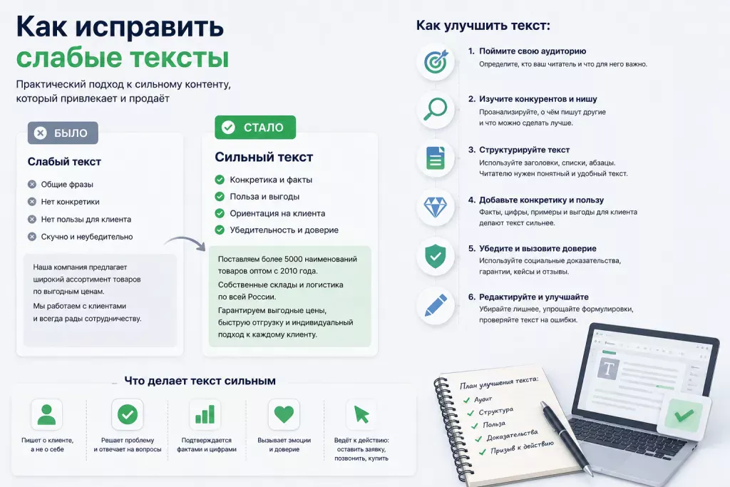 Улучшение качества текстов