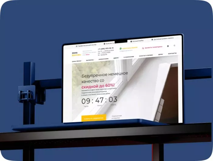 Сайт пластиковых окон Rehau