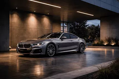 Рекламный креатив премиального автосалона