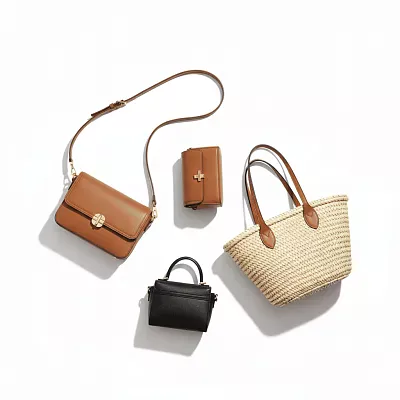 Ассортимент женских сумок - креатив фото