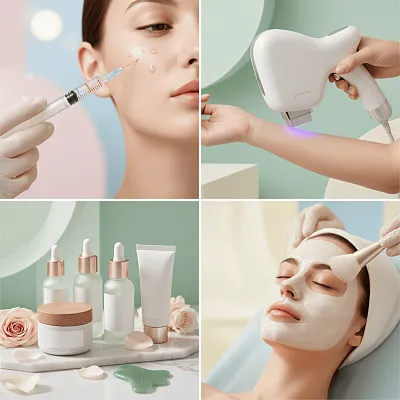 Рекламные креативы для продвижения инъекций и уходовых процедурРекламные креативы для продвижения инъекций и уходовых процедур