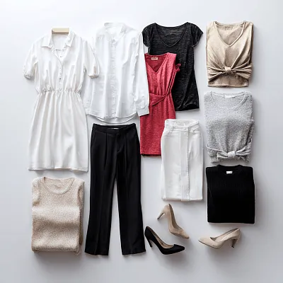 Женский образ из капсульной коллекции