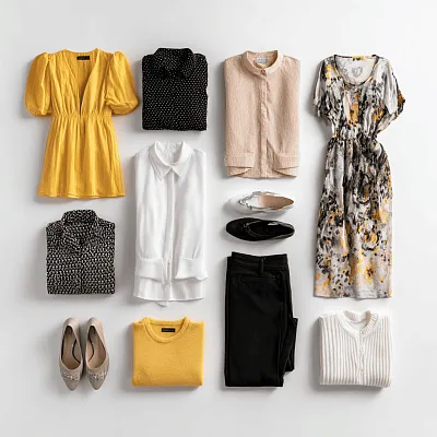 Женский образ из капсульной коллекции