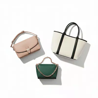 Ассортимент женских сумок - креатив фото