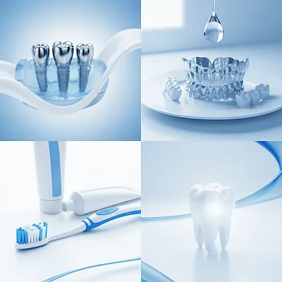 Рекламные креативы для продвижения имплантации и терапевтических услуг фото 3