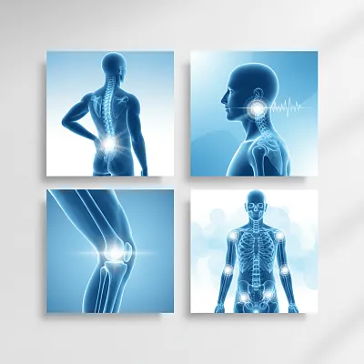 Медицинский рекламный креатив для ортопедической тематики фото 2