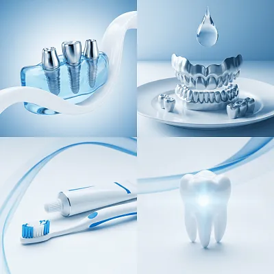 Рекламные креативы для продвижения имплантации и терапевтических услуг фото 2