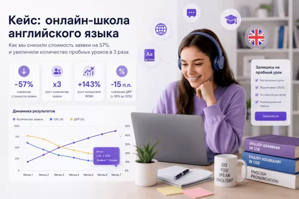 Как увеличить заявки для онлайн-школы английского