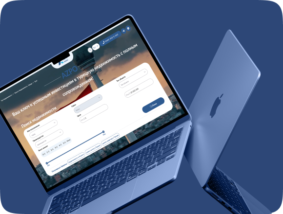 Сайт агентства недвижимости AZPO