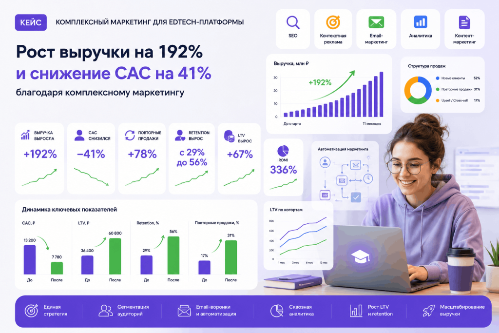 Комплексный маркетинг EdTech