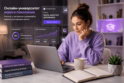 Performance-креатив образовательной платформы