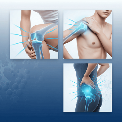 Рекламные креативы для продвижения услуг по лечению суставной боли фото 3