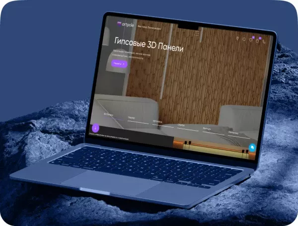 Сайт производителя гипсовых 3D панелей Artpole